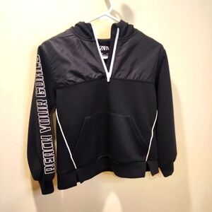 ZARA Kids black Pullover Hooded Sweatshirt size 10